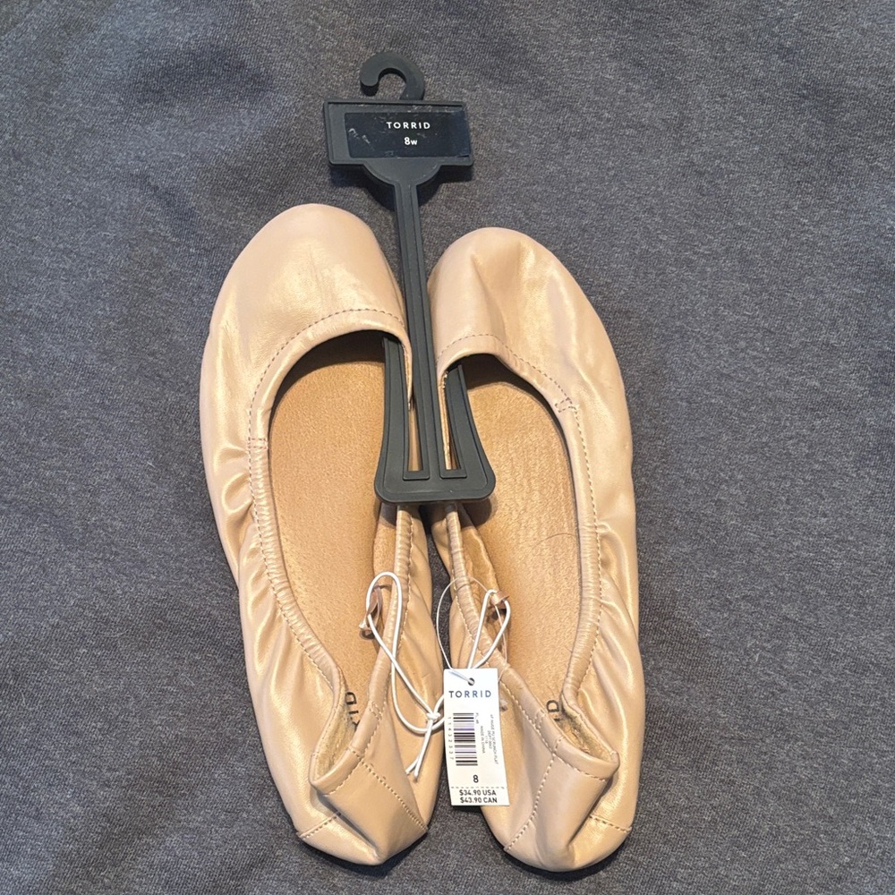 Torrid Women's Tan Ballet Flats